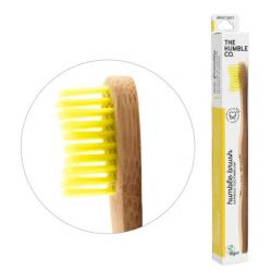 Tandenborstel geel adult brush soft
