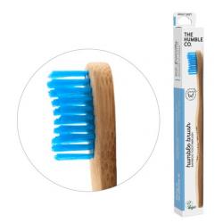 Tandenborstel blauw adult brush soft