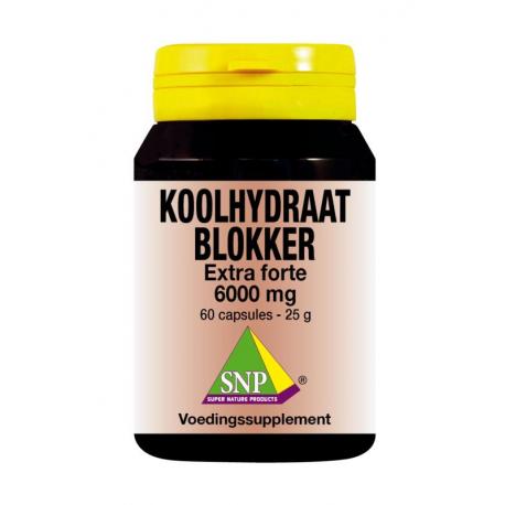 Koolhydraat blokker extra forte 6000 mg