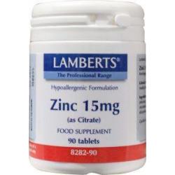 Zink (zinc) citraat 15 mg