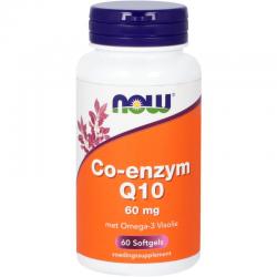 Co-enzym Q10 60 mg met omega-3 visolie