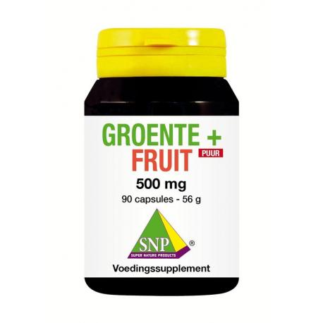 Groente & fruit 500 mg puur