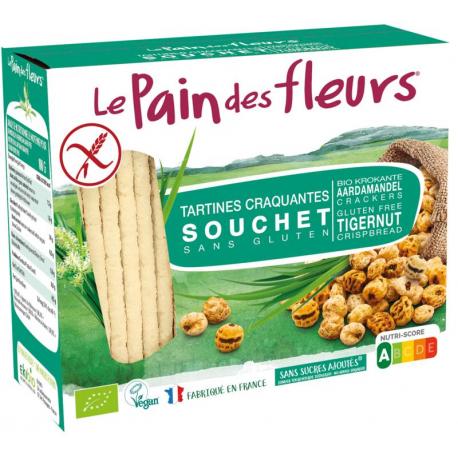 Souchet crackers met aardamandel