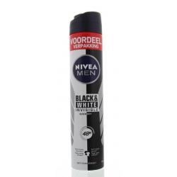 Men deodorant black & white XL spray