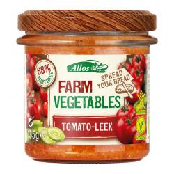 Farm vegetables tomaat & prei