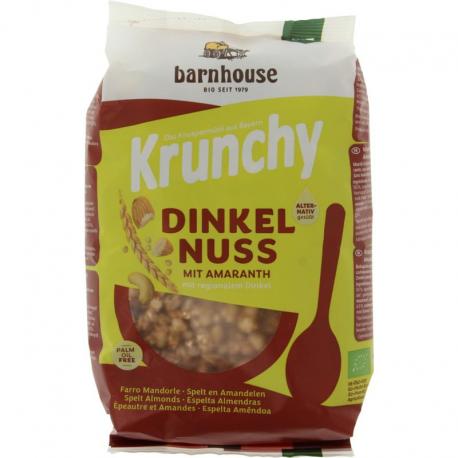 Krunchy amaranth spelt amandel bio