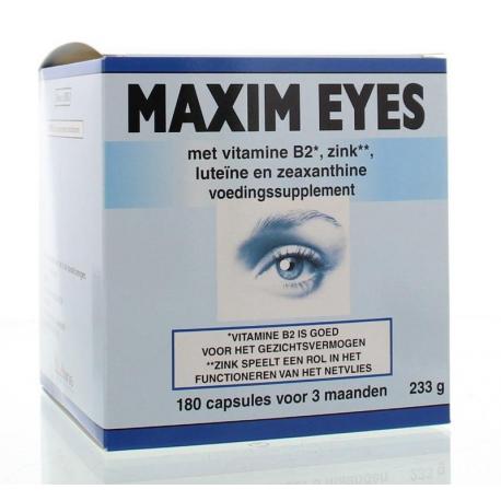 Maxim eyes