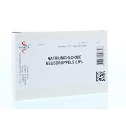 Natriumchloride neusdruppels 0.9% 10ml