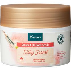 Cream & oil body scrub silky secret