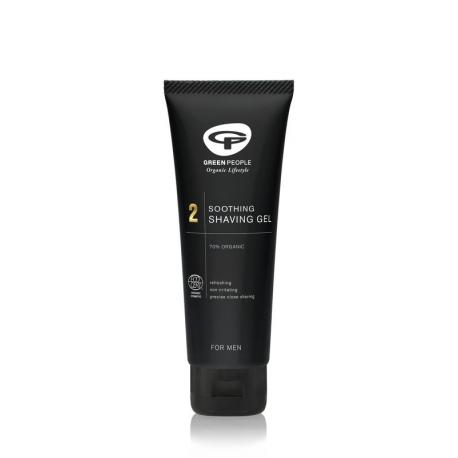 Men shaving gel soothing