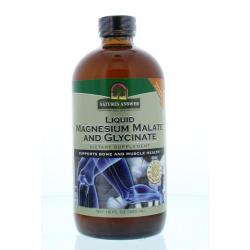 Vloeibaar magnesium malaat & bisglycinaat