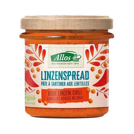 Linzenspread rode chili bio