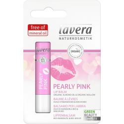 Lippenbalsem/lipbalm pearly pink bio EN-FR-IT-DE