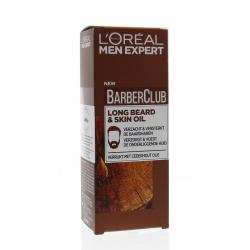 Barber club long beard & skin oil