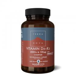 Vitamine D3 2000IU met K2 100mcg complex
