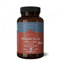 Vitamine D3 1000IU met K2 50mcg complex
