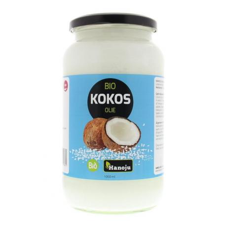 Kokosolie virgin glasfles bio