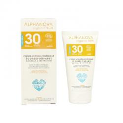 Sun creme SPF30 bij zonne-allergie en waterproof