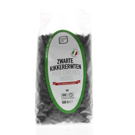 Zwarte kikkererwten bio