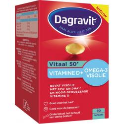 Vitaal 50+ omega/vitamine D
