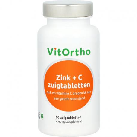 Zink + C zuigtabletten