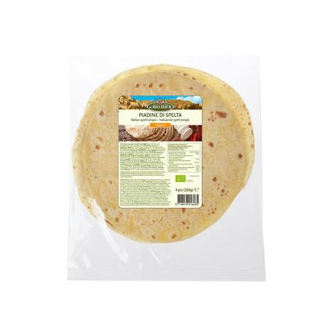 Spelt piadine wrap bio