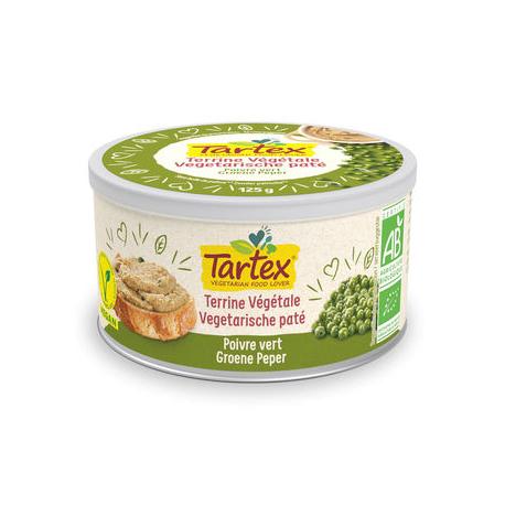 Pate groene peper bio