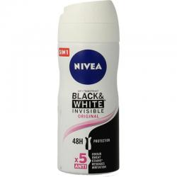 Deodorant black & white clear spray