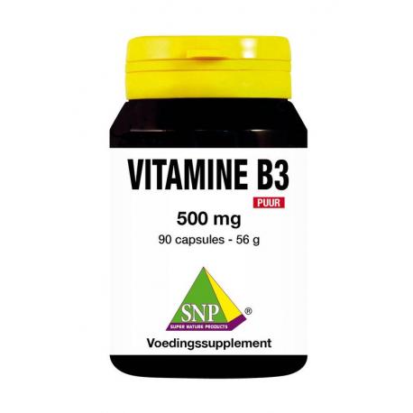 Vitamine B3 500mg puur