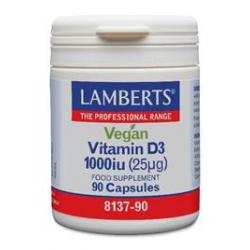 Vitamine D3 1000IE 25mcg vegan