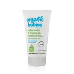 Organic babies baby wash & shampoo scent free