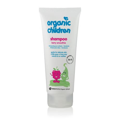 Organic children shampoo berry smoothie