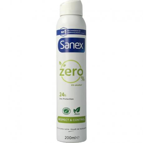 Deodorant spray zero% respect & control