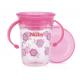 Wonder cup 240ml roze 6+ maanden