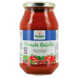 Pastasaus tomaten basilicum bio