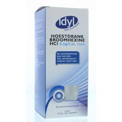 Hoestdrank broomhexine HCl 8mg/5ml