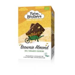 Brownie & almond koekjes bio & vegan