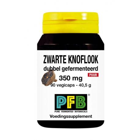 Zwarte knoflook dubbel gefermenteerd