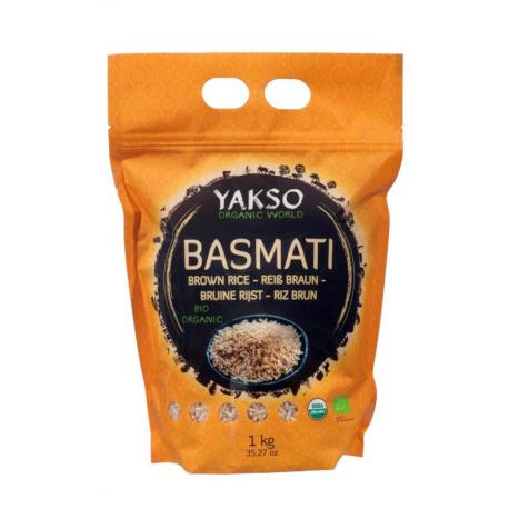 Basmati rijst bruin bio