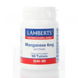 Mangaan (manganese) 4 mg