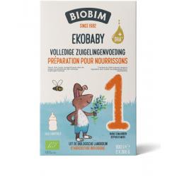 Ekobaby 1 volledige zuigelingenvoeding 0+ mnd bio