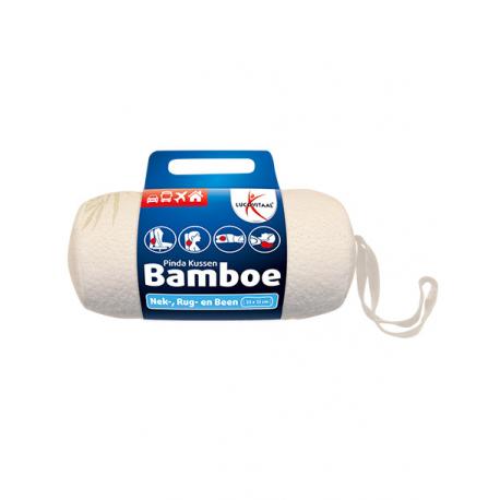 Bamboe pinda kussen (wit)