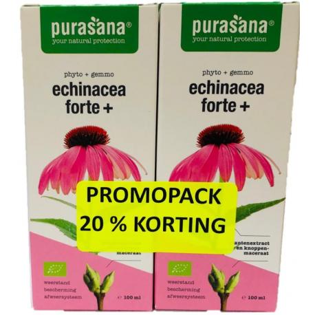 Echinacea forte+ promo pack bio