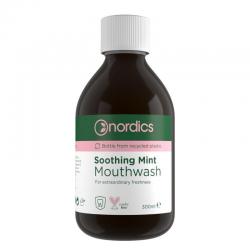 Mouthwas soothing mint