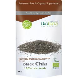 Black chia raw seeds bio