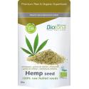 Hemp raw hulled seeds bio