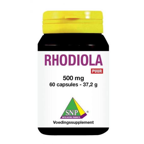 Rhodiola 500mg puur