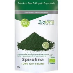 Spirulina raw powder bio