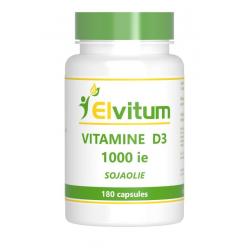 Vitamine D3 1000IE soja