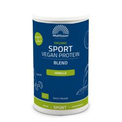 Organic sport vegan protein blend vanille